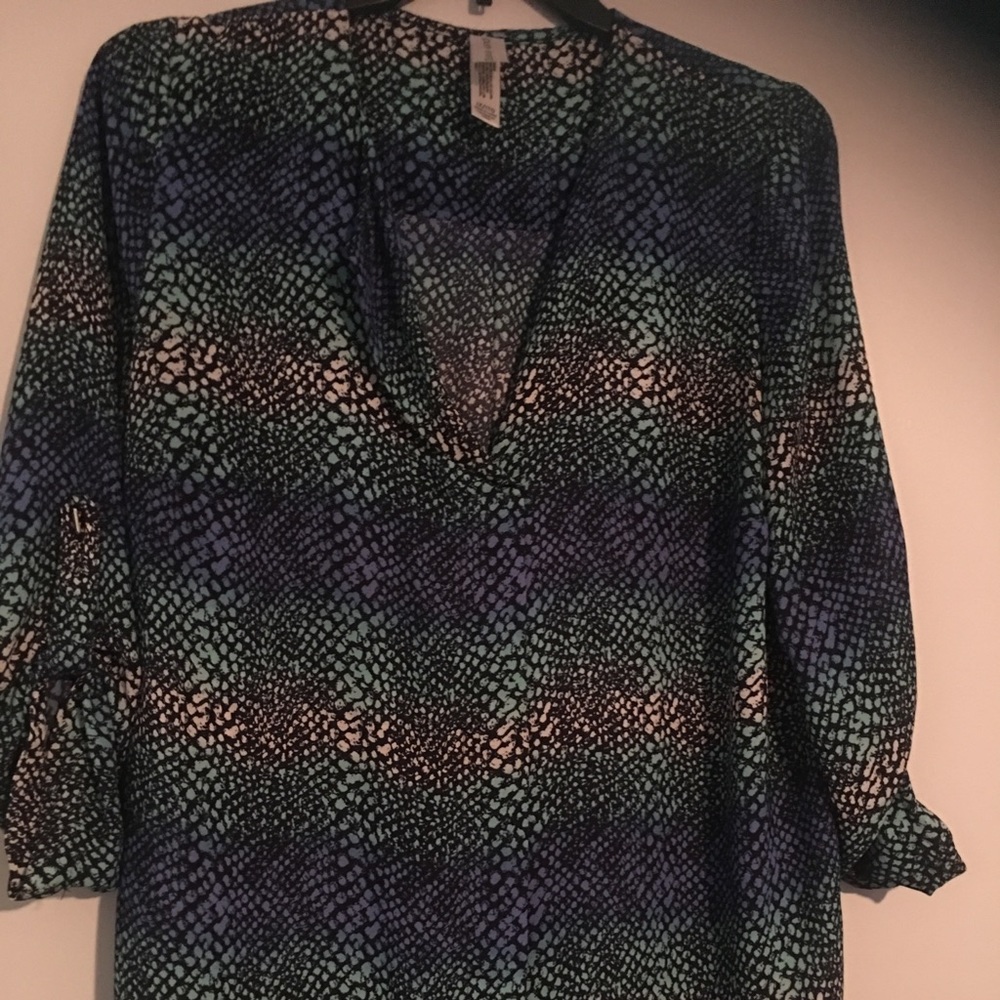 Beautiful Pure Energy Tunic style blouse
